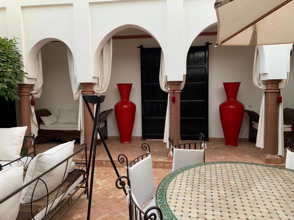 Villa Avec Piscine A Marrakech Marrákes Kültér fotó
