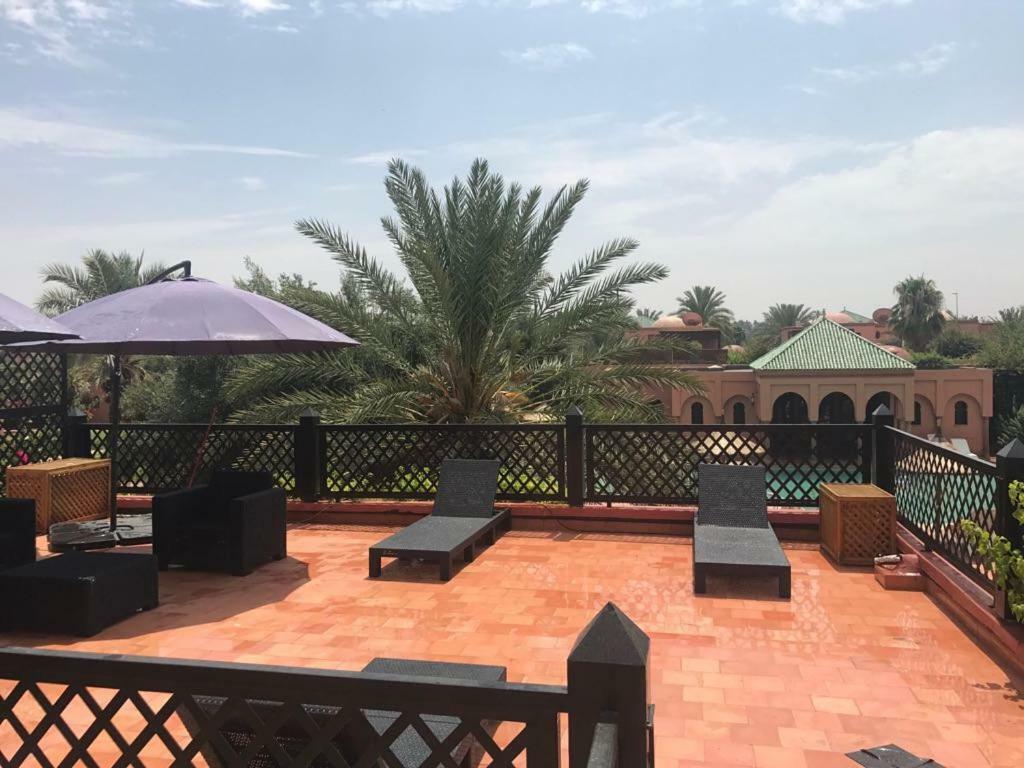 Villa Avec Piscine A Marrakech Marrákes Kültér fotó