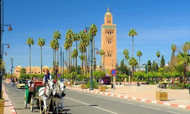 Villa Avec Piscine A Marrakech Marrákes Kültér fotó