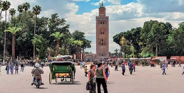 Villa Avec Piscine A Marrakech Marrákes Kültér fotó